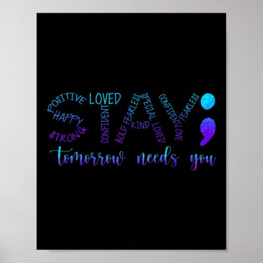 Stay Tomorrow Needs You ポスター (正面)