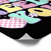 Stay Tomorrow Needs You Groovy Suicide Prevention  ポスター (角)