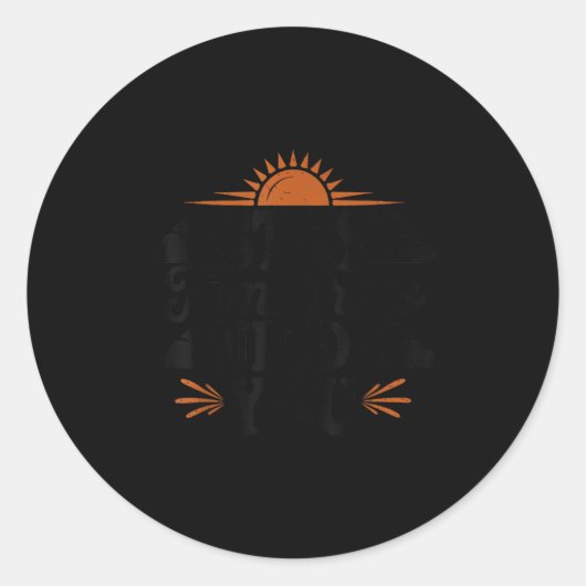 Stay Tomorrow Needs You, Suicide Awareness Mental  ラウンドシール (正面)