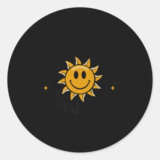 Stay Tomorrow Needs You, Suicide Awareness Mental  ラウンドシール (正面)