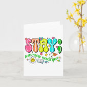 Stay Tomorrow Needs You Suicide Prevention Awarene カード (黄色い花)