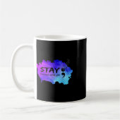 Stay Tomorrow Needs You Suicide Prevention Awarene コーヒーマグカップ (左)