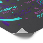 Stay Tomorrow Needs You Suicide Prevention Awarene ポスター (角)