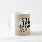 Stay True To Your Sound オプション2 コーヒーマグカップ (正面左)