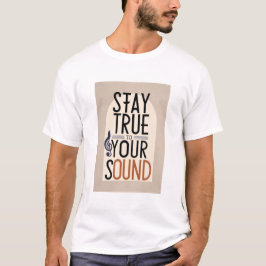 Stay True To Your Sound オプション2 Tシャツ