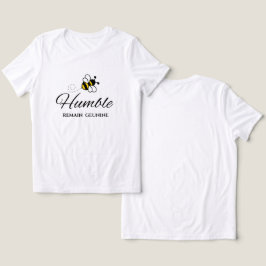 STAY TRUE WHITE 女性用モチベーションTシャツ トライブレンドTシャツ
