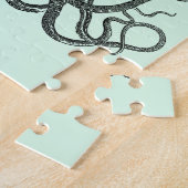 Stay Weird Catopus Cat and Octopus Mashup ジグソーパズル (側面)