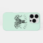 Stay Weird Catopus Cat and Octopus Mashup iPhoneケース (裏面横)