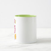 Stay Weird Floral Mug マグカップ (中央)