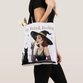 "Stay Wicked, Darling" トートバッグ (クローズアップ)