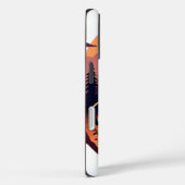 Stay Wild:サンセットフォレストイラストレーション Case-Mate iPhoneケース (裏面 / 右)