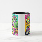 Stay Wild – トロピカルパーティービーズウィズエキゾチックAnim マグカップ (中央)