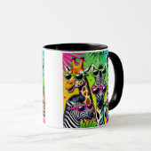 Stay Wild – トロピカルパーティービーズウィズエキゾチックAnim マグカップ (正面右)