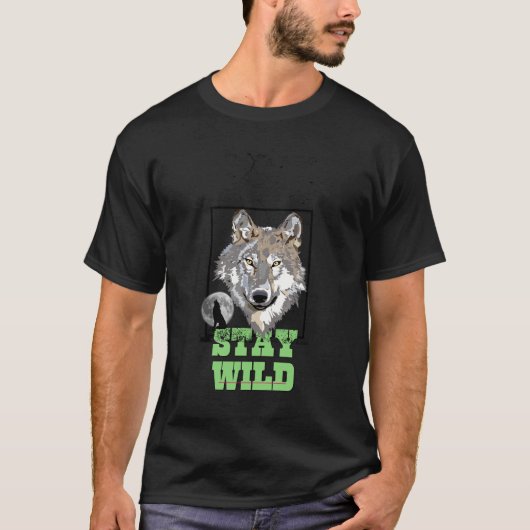 Stay wild 2024 tシャツ (正面)