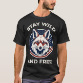 Stay Wild And Free Tシャツ (正面)