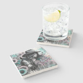 Stay wild cowgirl western  ストーンコースター (横)