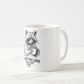 Stay Wild Drink Coffee -Funny Coffee lover Custom コーヒーマグカップ (正面右)