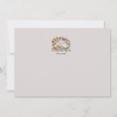 Stay Wild flowerchild! サンキューカード (裏面)