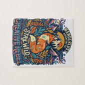 Stay Wild – Free Spirit for Adventurous Souls ジグソーパズル (横)