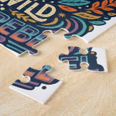 Stay Wild – Free Spirit for Adventurous Souls ジグソーパズル (側面)