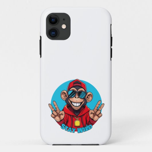 Stay Wild – Funny Streetwear Case-Mate iPhoneケース (裏面)