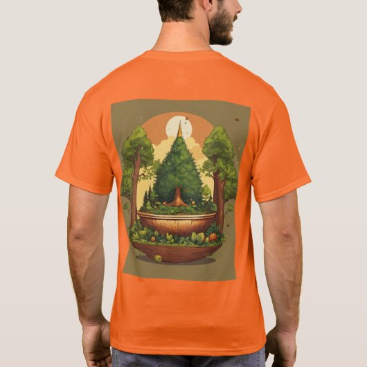 Stay Wild Graphic Tee Tシャツ (裏面)