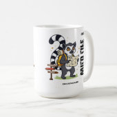 Stay Wild Lemur Life - Madagascar Vibes Cute lemur コーヒーマグカップ (正面右)