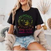 Stay Wild Moon Child Gradient Celestial Witchy  Tシャツ