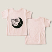 Stay Wild Moon Child Kids T-Shirt  (デザイン正面&裏面)