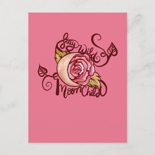 Stay Wild MoonChild                                ポストカード (正面)