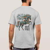 stay wild tシャツ (裏面)