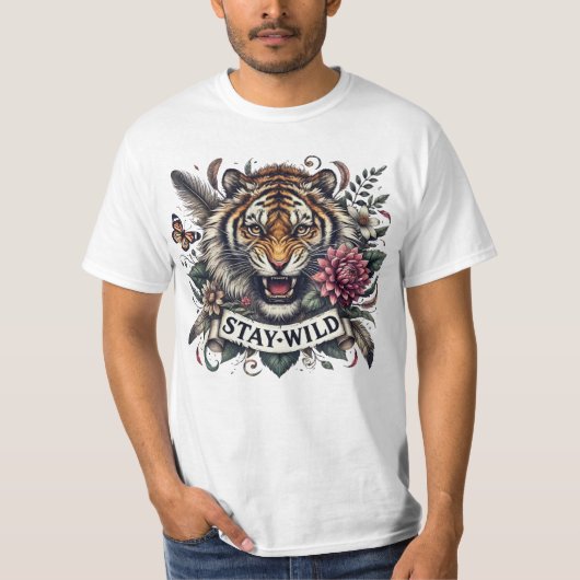 Stay Wild T-shirt Tシャツ (正面)