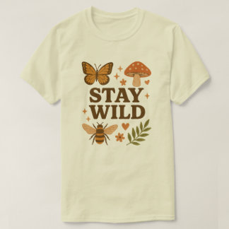 STAY WILD T-Shirt Tシャツ