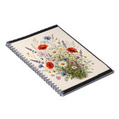 Stay Wild | Vintage Wild Herbs Botanical Design ノートブック (右側)