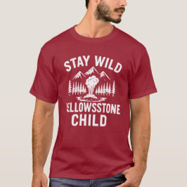 Stay Wild Yellowstone Child T-Shirt Tシャツ