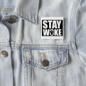 Stay Woke 缶バッジ (インサイチュ)