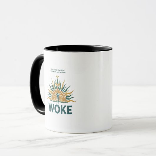 Stay Woke Mug マグカップ (正面左)