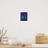 Stay You Life Problem自殺防止認識度 ポスター (キッチン)