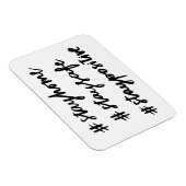 #stayhome #staysafe #staypositive マグネット (右側)