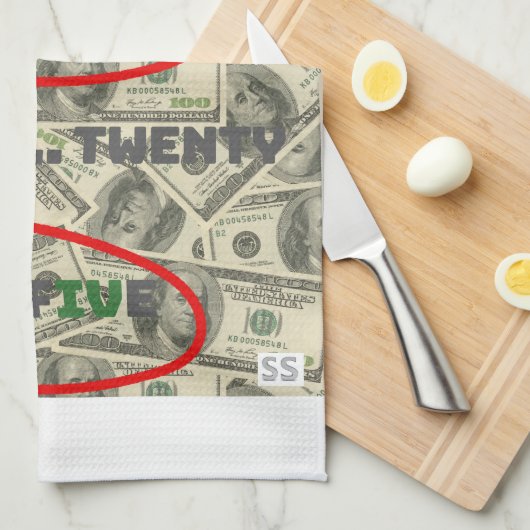 Stayin' Alive/2025 キッチンタオル (四つ折り)