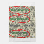 Stayin' Alive/2025 キッチンタオル (縦)