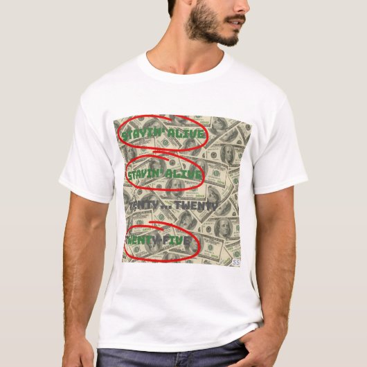 Stayin' Alive_2025 Tシャツ (正面)