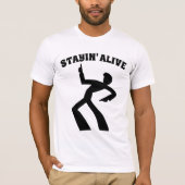 STAYIN'Alive 1970のヴィンテージTシャツ Tシャツ (正面)