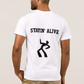 STAYIN'Alive 1970のヴィンテージTシャツ Tシャツ (裏面)