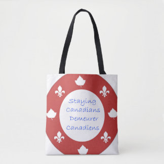 Staying Canadian Lee Marie's Creative Desgins トートバッグ