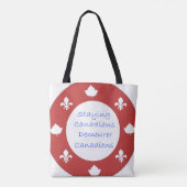 Staying Canadian Lee Marie's Creative Desgins トートバッグ (裏面)