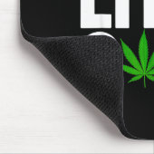 Staying Lit 2026 High Wasted Weed New Years Funny  マウスパッド (コーナー)