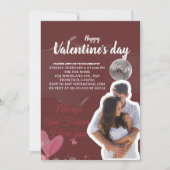 Staying Soft Together 招待状 (正面)