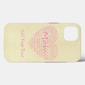 StAylorによるマザー・ハート・アウトラインの定義 Case-Mate iPhoneケース (裏面 (横))