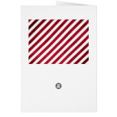 StAylorによる赤と白Fabricテクスチャ上のストライプ (裏面)